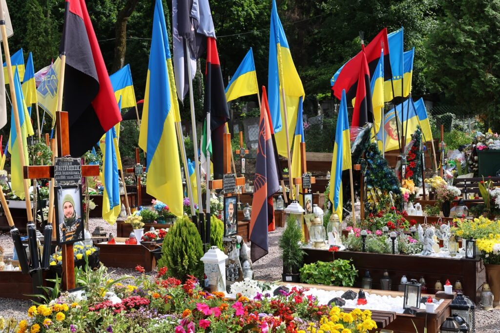 Krigskirkegården i Lviv. Foto: Lars Bugge Aarset