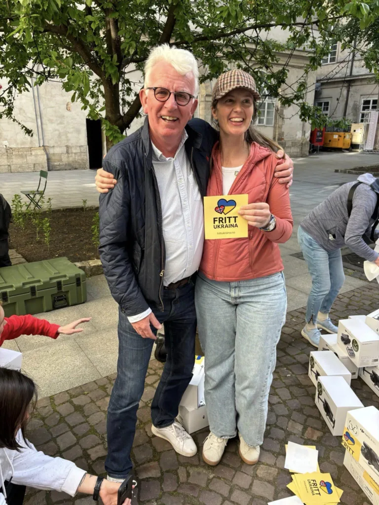 Dag Steinfeld og Natalia Golis