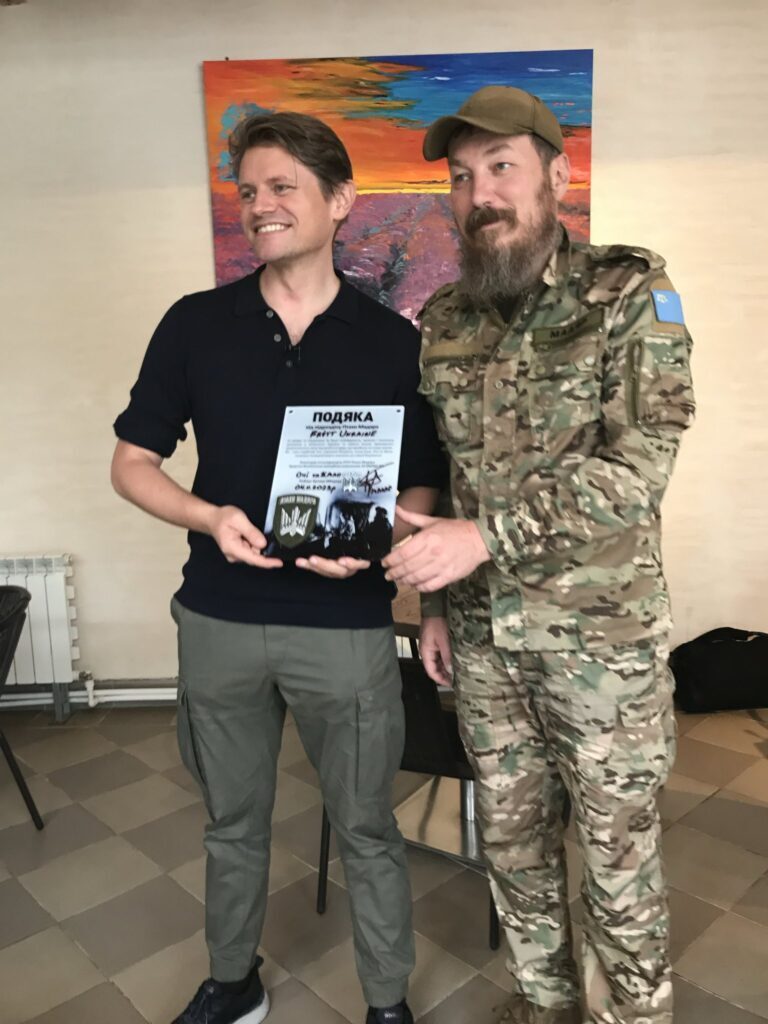 Robert Brovdi og Peter Frølich.