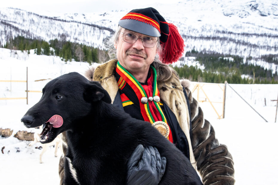 Sjaman og hundekjører Roald Kvernmo. Foto: Husky Isogaisa