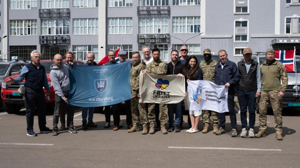 Fritt Ukrainas transport nummer 70. Foto: Fritt Ukraina