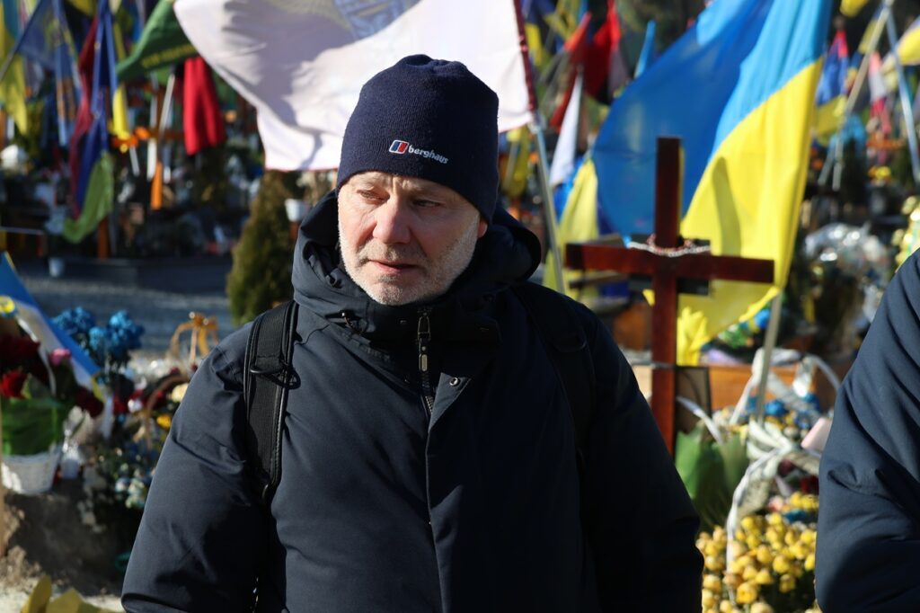 Torbjørn Seljevoll, Foto: Lars Bugge Aarset/Fritt Ukraina