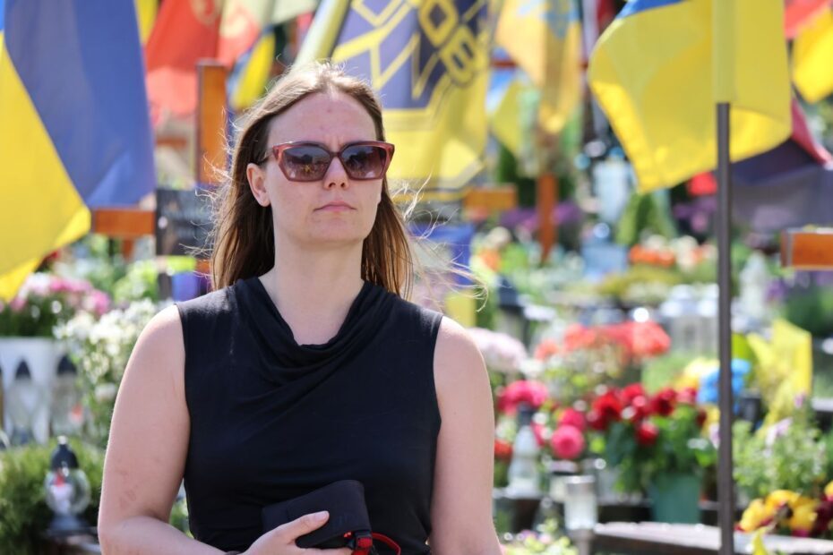Marie Bu Jacobsen. Foto: Lars Bugge Aarset/Fritt Ukraina
