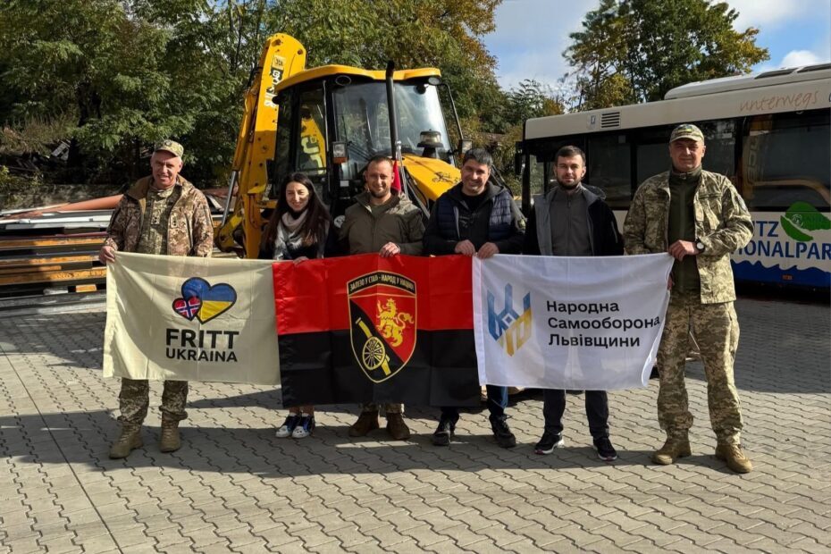 Gravemaskiner til 45 Artillery Brigade