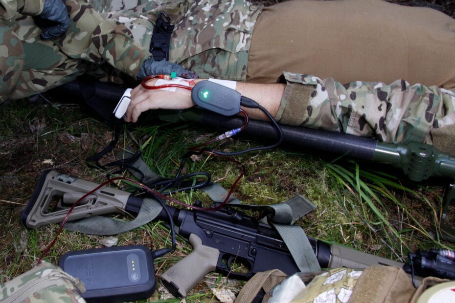 Blodvarmeren fra Mequ. Foto: Fritt Ukraina