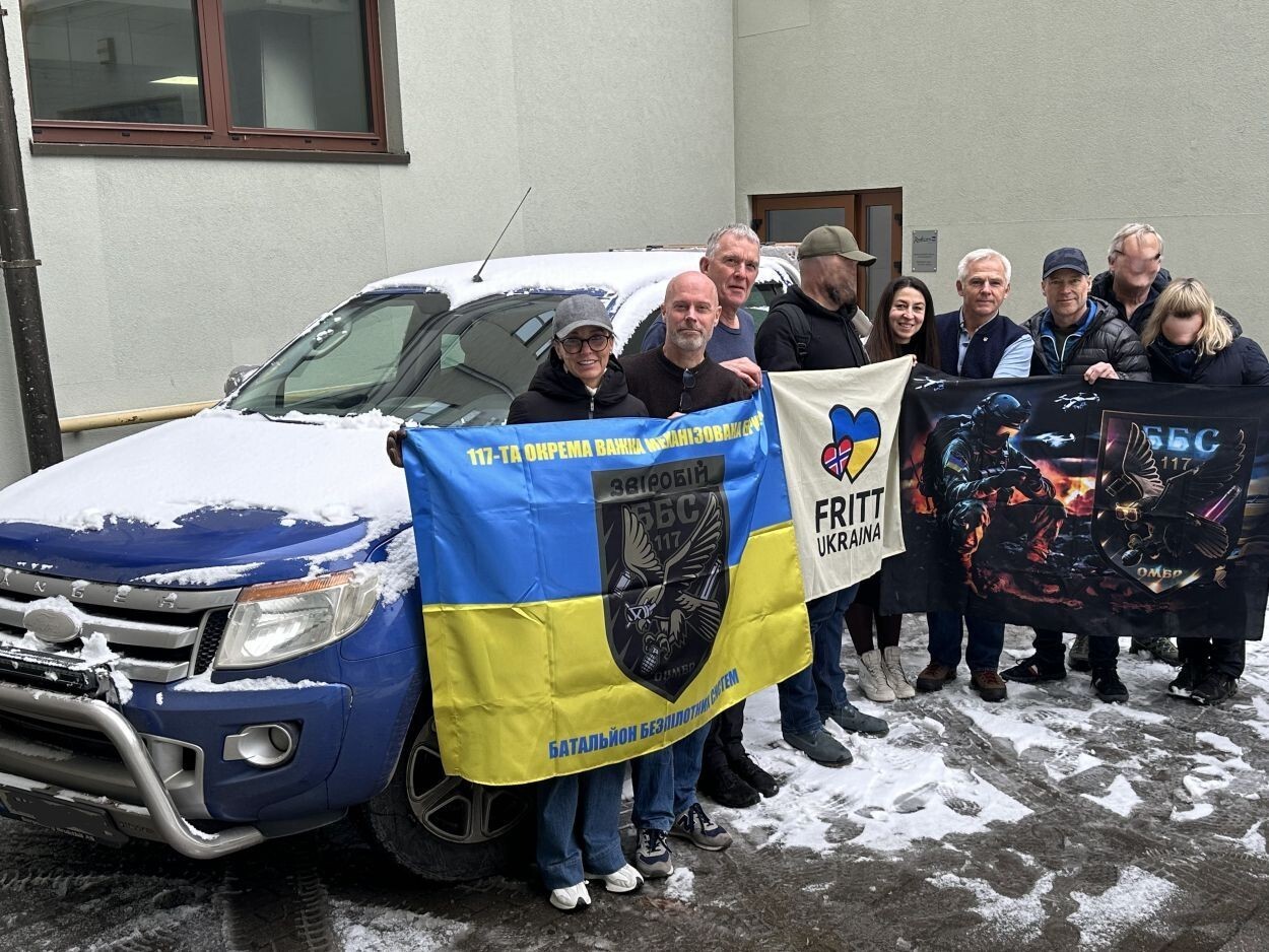 Fritt Ukraina transport number 105. Photo: Irene Avetisian / People’s Self-Defence Lviv