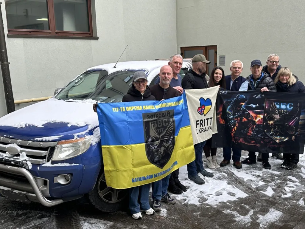 Fritt Ukraina transport number 105. Photo: Irene Avetisian / People’s Self-Defence Lviv