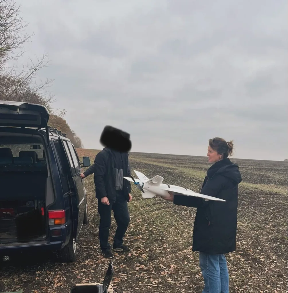 Bergensdronen. Foto: Fritt Ukraina