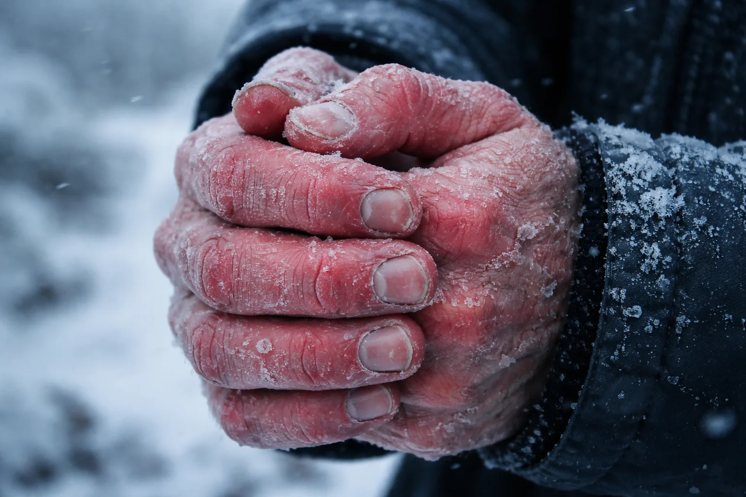 Beinkald vinter i Ukraina – akutt behov for varmeelement til soldater i felt