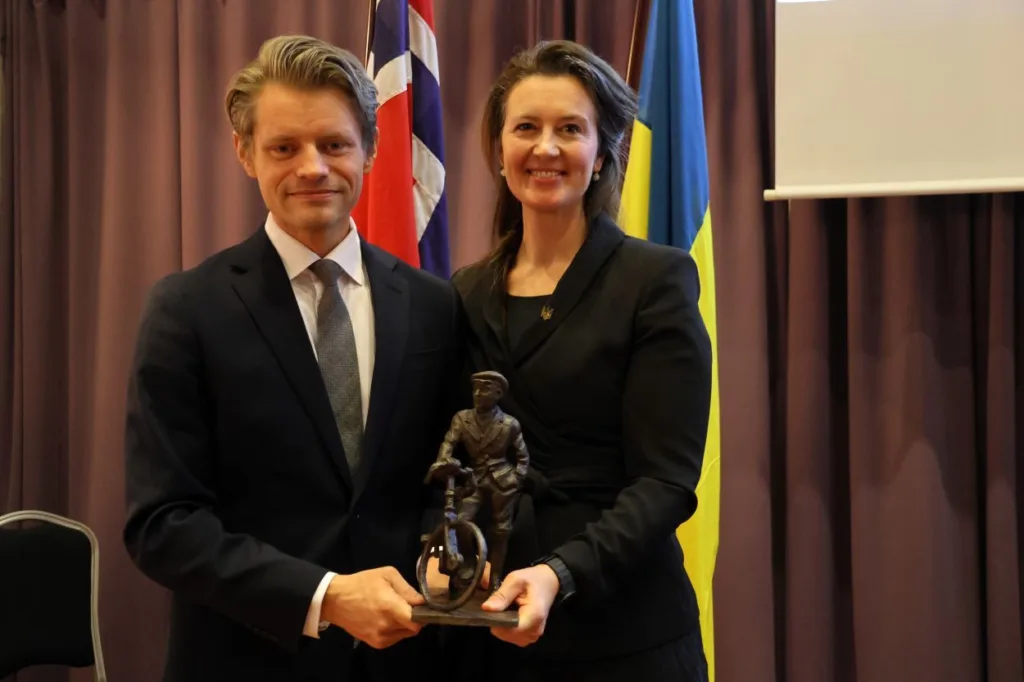 Sønstebyprisen 2026 Foto: Lars Bugge Aarset/Fritt Ukraina