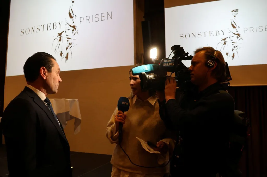 Sønstebyprisen 2026 Foto: Lars Bugge Aarset/Fritt Ukraina