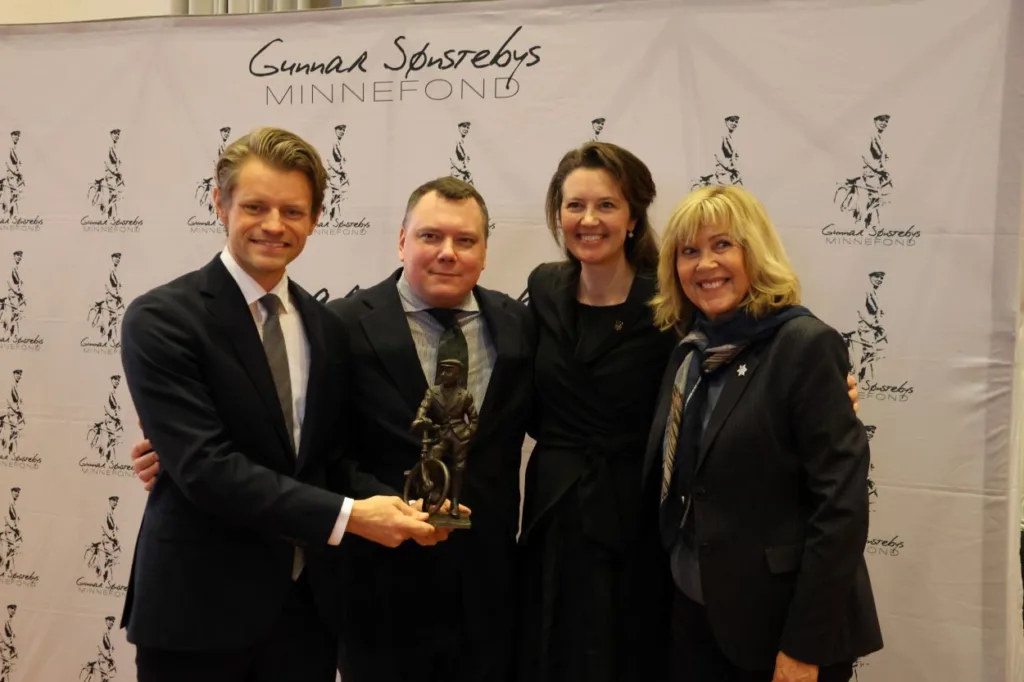 Sønstebyprisen 2026 Foto: Lars Bugge Aarset/Fritt Ukraina