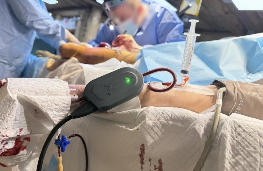 Blood transfusion equipment to 4th SOF - Fritt Ukraina 