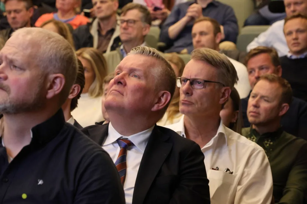 Nytt styremedlem Håkon Warø. Foto: Lars Bugge Aarset/Fritt Ukraina