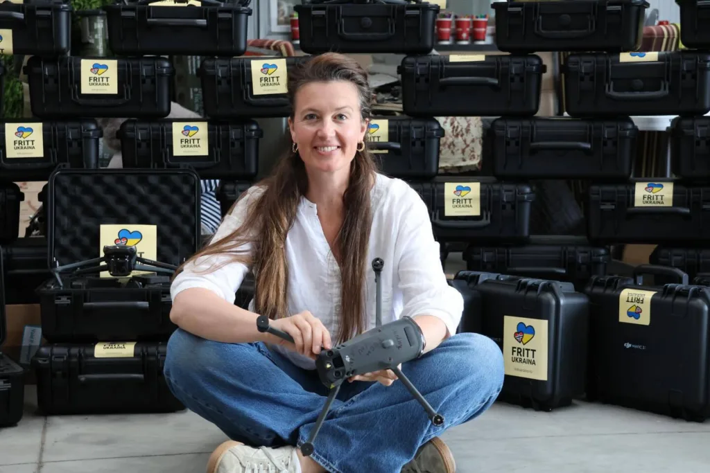 Generalsekretær Natalia Golis Foto: Lars Bugge Aarset/Fritt Ukraina