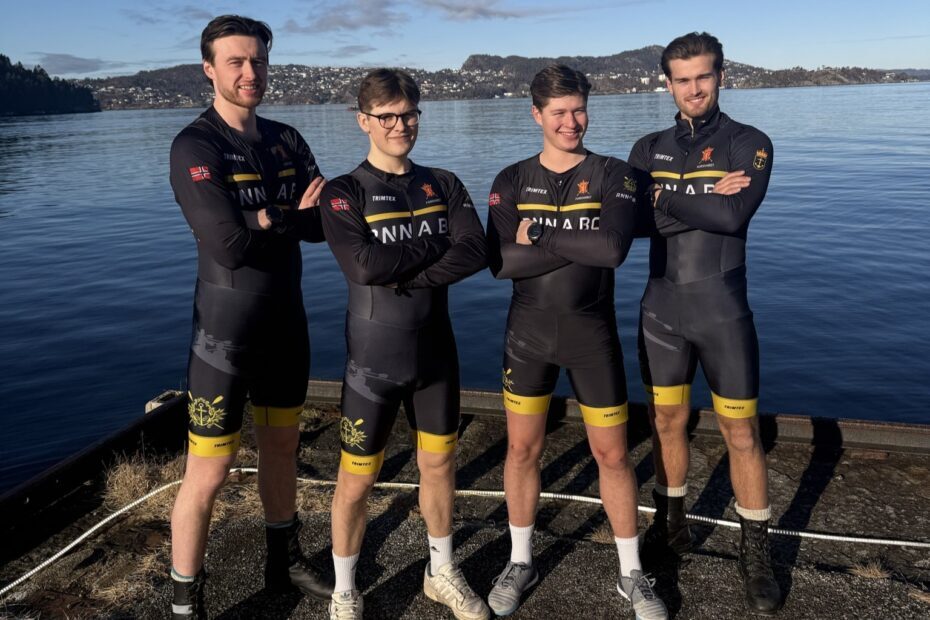 Rowing 4 Ukraine -Frikk Ekeberg, Erik Gulbrandsen, Aleksander Skogly-Jensen and Henrik Listhaug