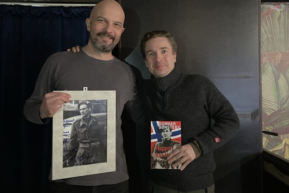 Magnus Sønsteby og Yehor Foto: Fritt Ukraina