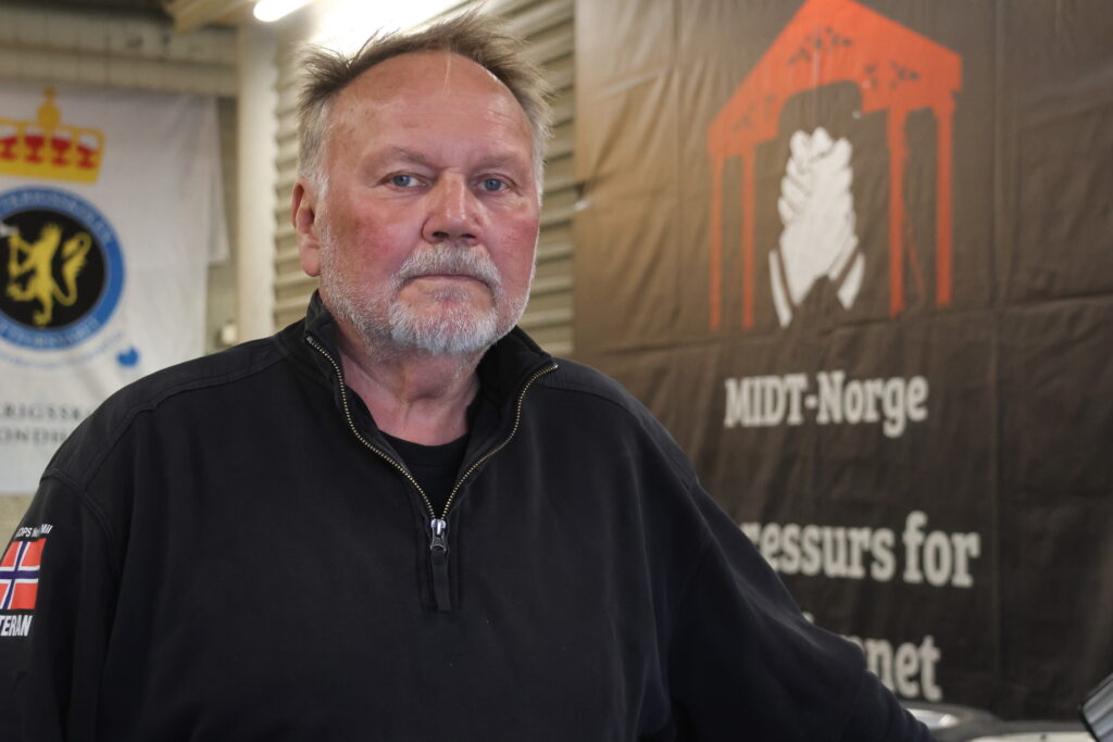 Arnstein Galåen, styremedlem og ildsjel ved Veteranhuset Midt-Norge. Foto: Lars Bugge Aarset